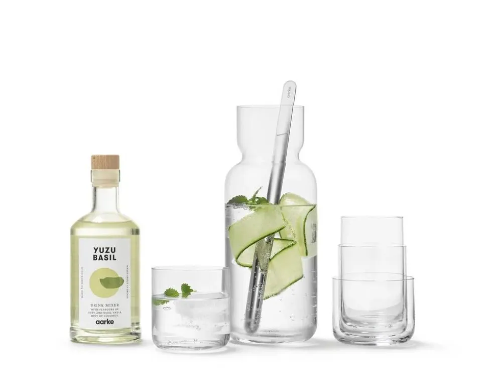 Aarke karahvi sekoituslusikalla Nesting Carafe