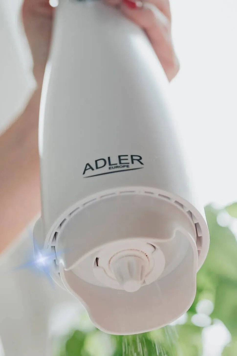 Adler suola- ja pippurimylly elektroninen valkoinen