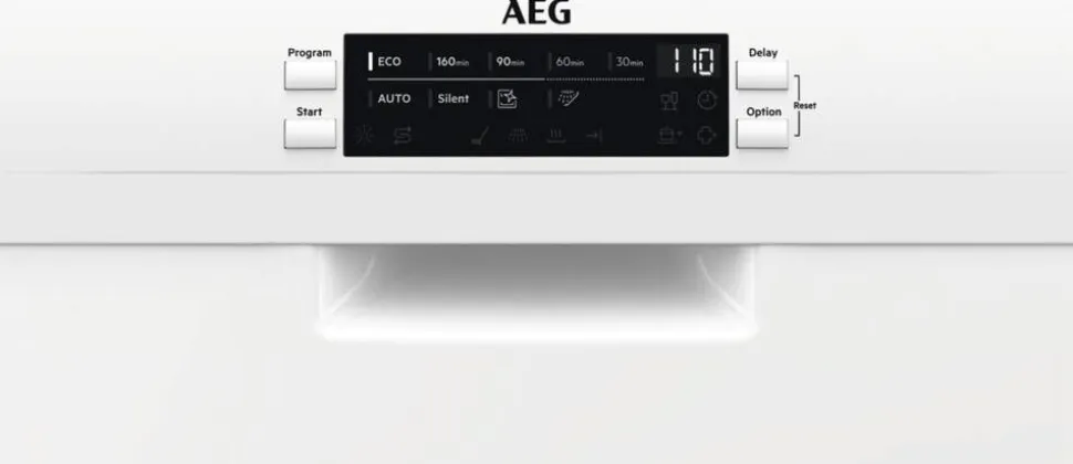 Aeg astianpesukone FFB62407ZW 45 cm valkoinen