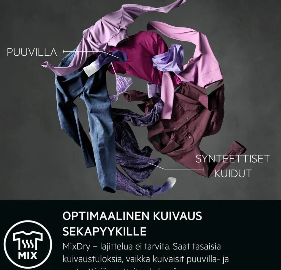 Aeg kuivausrumpu TR832J84F 8 kg kondensoiva