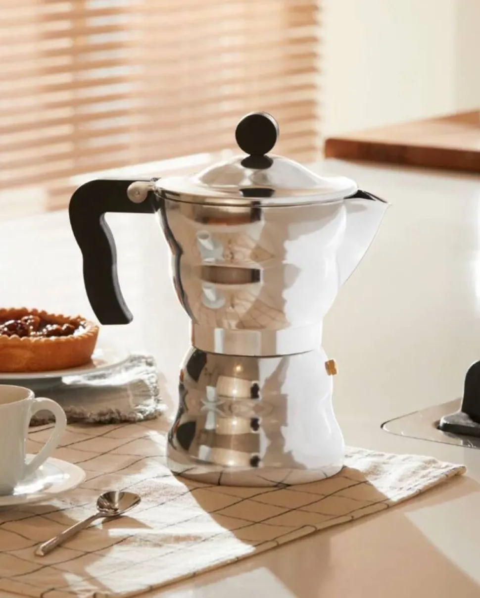 Alessi espressopannu Moka 3:lle kupille