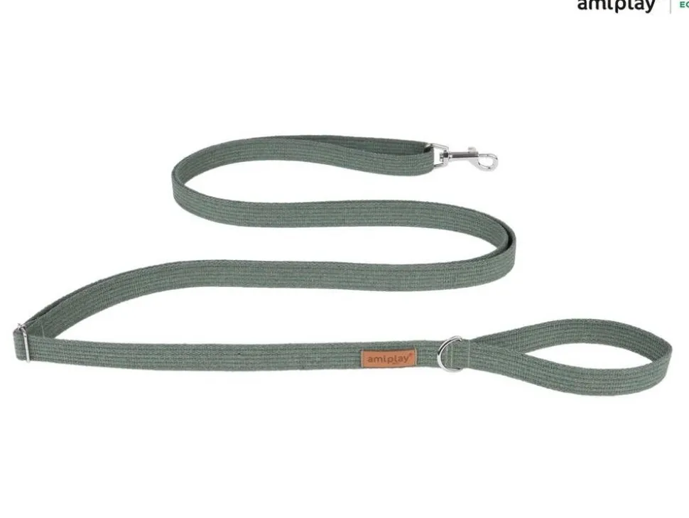 Amiplay talutin 160-300x1,5 cm khaki