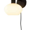 Aneta Lighting Bell seinävalaisin musta/valkoinen