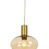 Aneta Lighting ikkunavalaisin Bell mattamessinki/meripihka