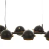 Aneta Lighting riippuvalaisin Bow 6-os. musta
