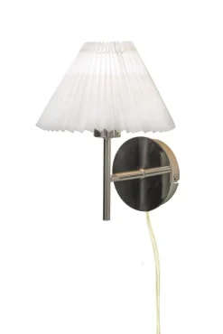 Aneta Lighting seinävalaisin Ester hopea