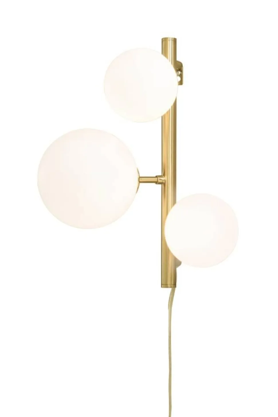 Aneta Lighting seinävalaisin Molekyl mattamessinki