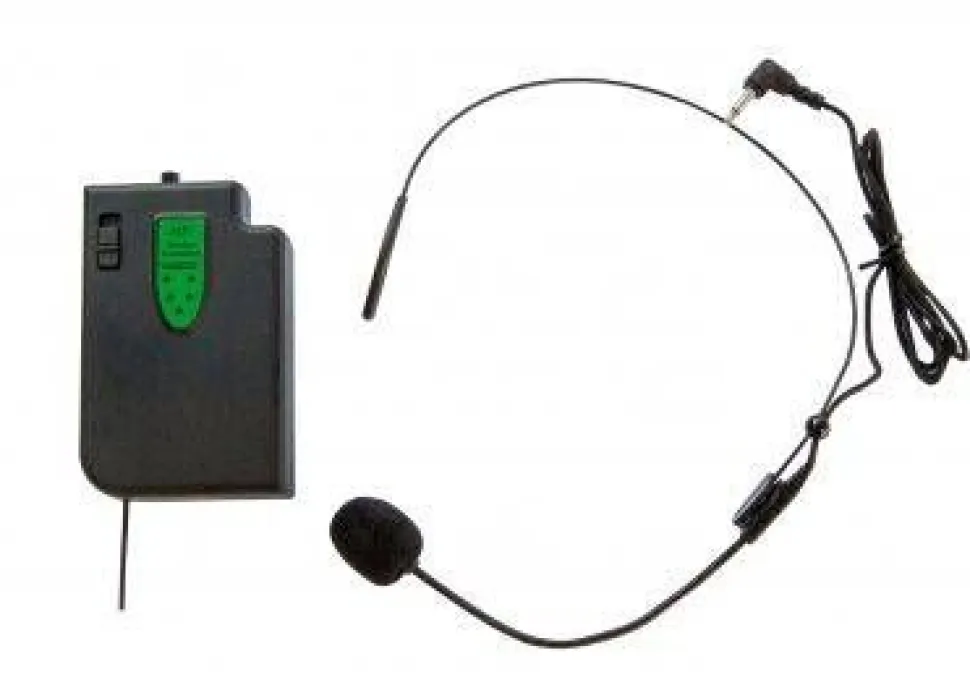 AudioDesignPRO kannettava akkukäyttöinen 12" aktiivikaiutin & 2 mikrofonia