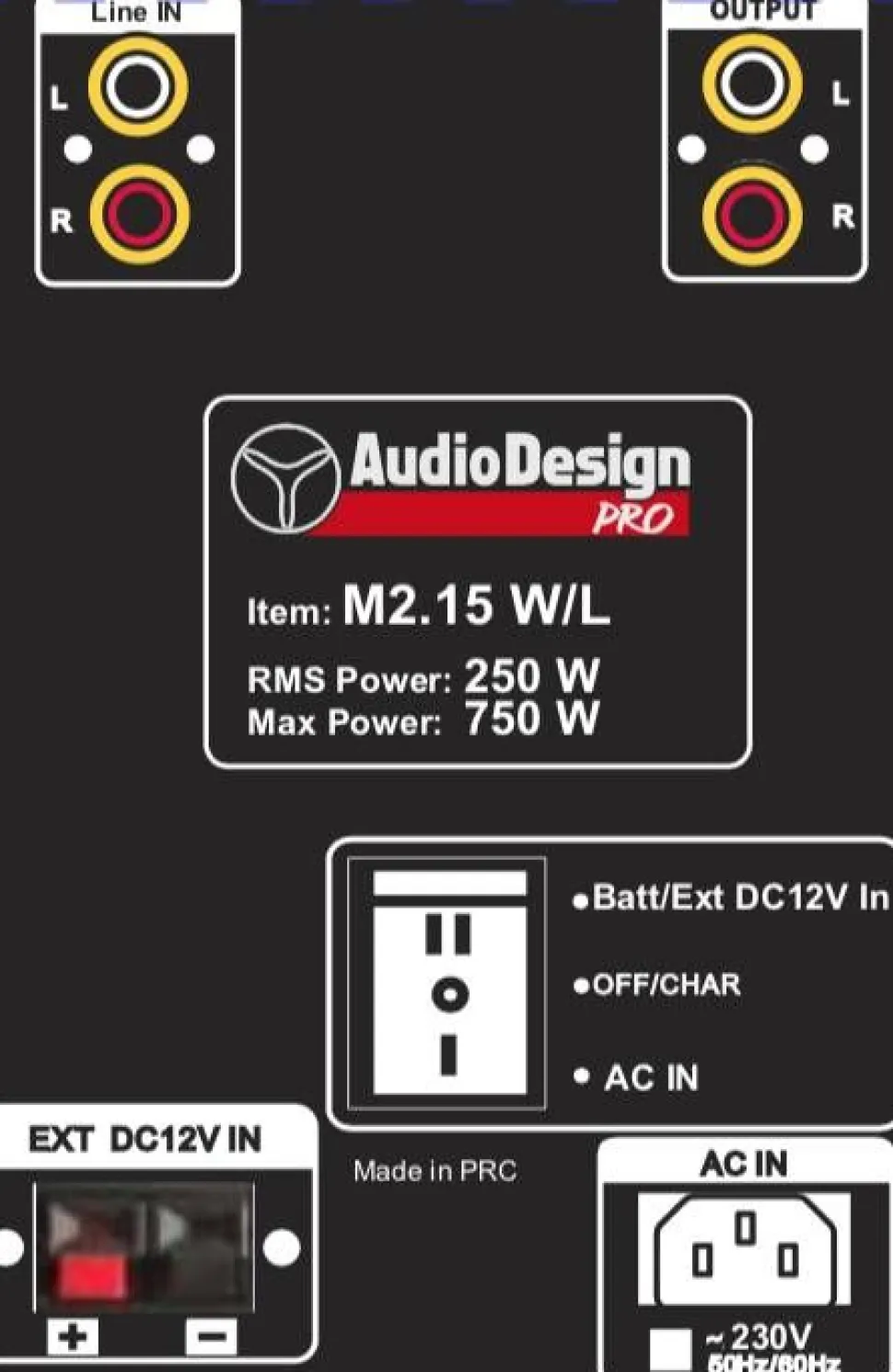 AudioDesignPRO kannettava akkukäyttöinen 15" aktiivikaiutin & 2 mikrofonia