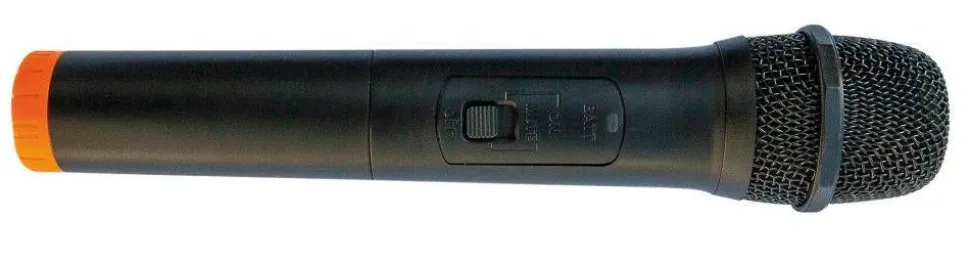 AudioDesignPRO kannettava akkukäyttöinen 15" aktiivikaiutin & 2 mikrofonia