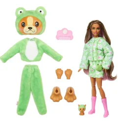 Barbie nukke Cutie Reveal Costume Cuties vihreä