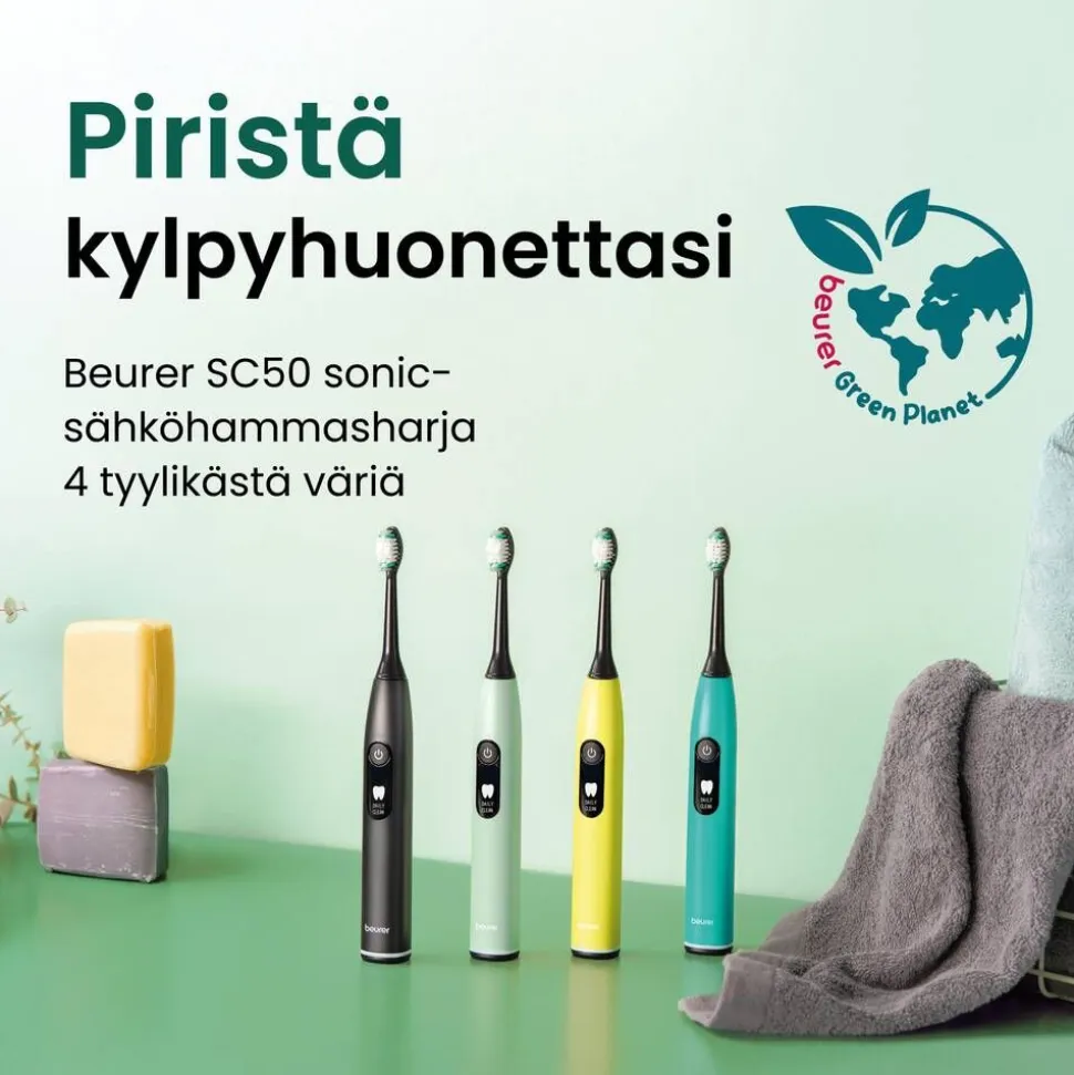 Beurer sähköhammasharja Sonic SC50 Ocean breeze