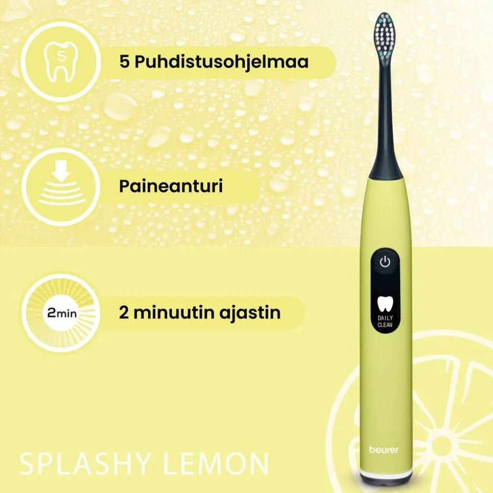 Beurer sähköhammasharja Sonic SC50 Splashy lemon