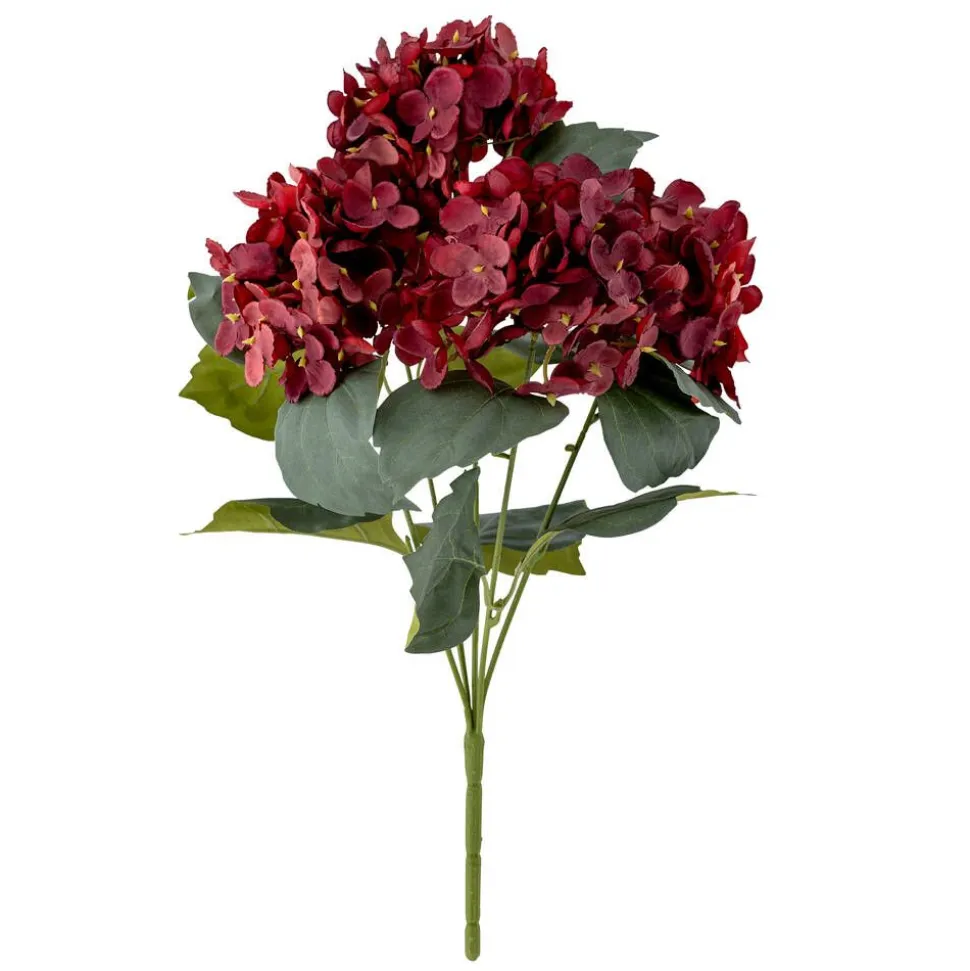 Bloomingville koristeoksa Hydrangea punainen