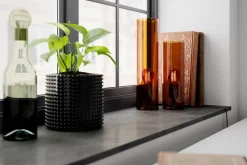 By Rydéns pöytävalaisin Flake 40 cm konjakki