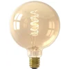 Calex LED-pallolamppu E27 G125 kulta