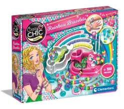 Clementoni korusetti Crazy Chic Rainbow Bracelets