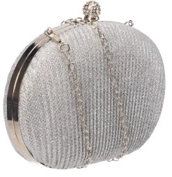 Create juhlalaukku EL2346 Silver