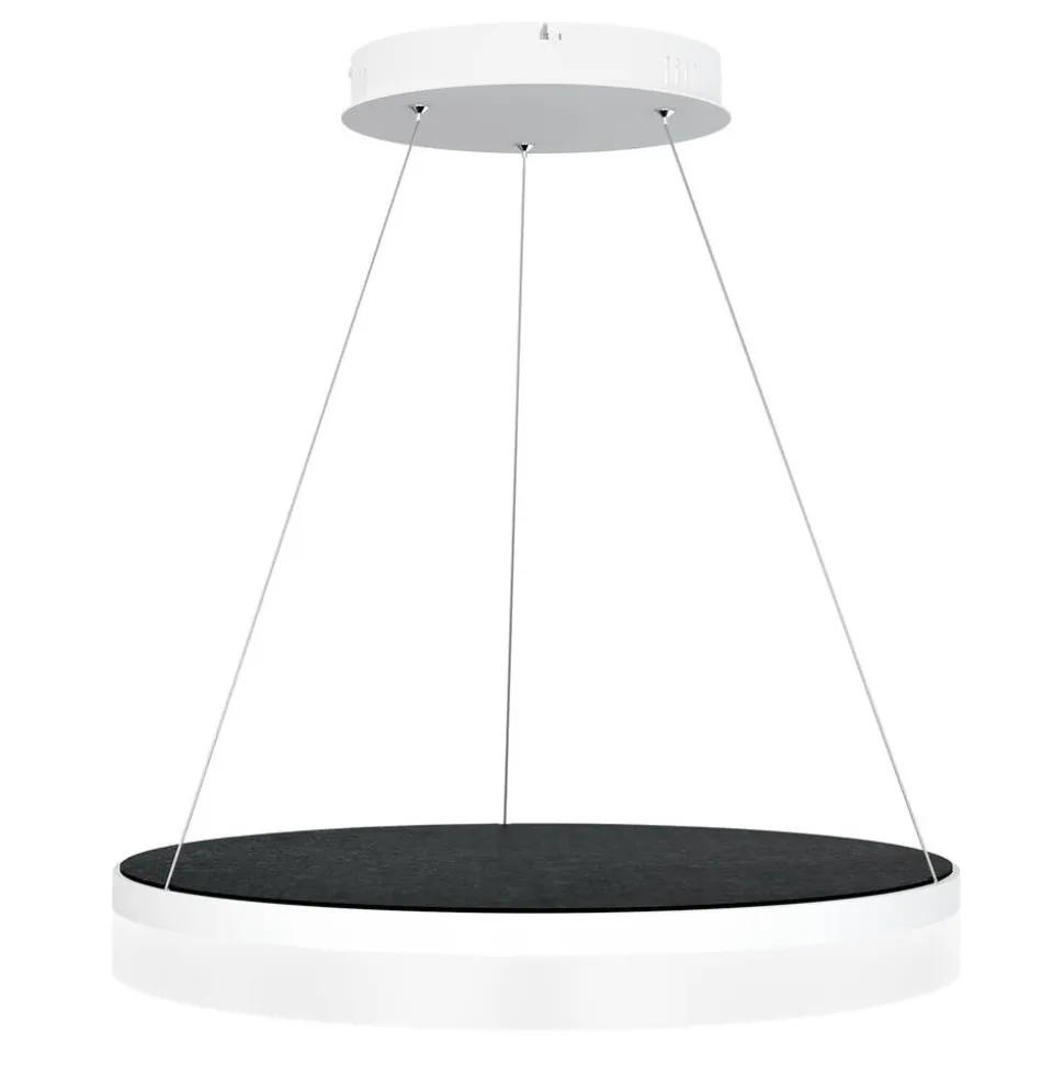 Design by Grönlund Acoustic Circulo 60 kattovalaisin musta 3000K