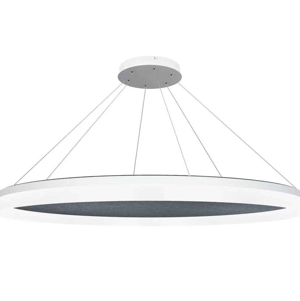 Design by Grönlund Acoustic Circulo 120 kattovalaisin tummanharmaa 3000K