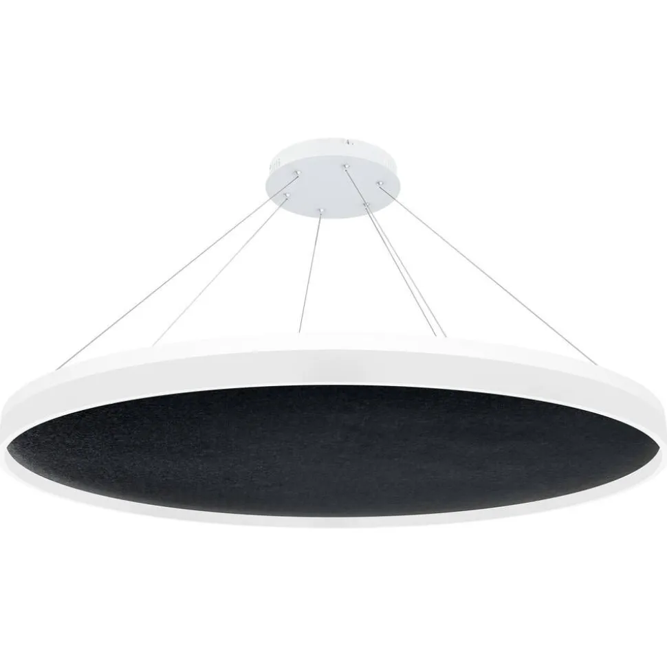 Design by Grönlund Acoustic Circulo 120 kattovalaisin musta 3000K