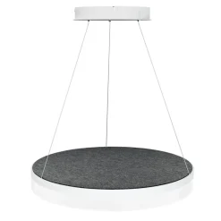 Design by Grönlund Acoustic Circulo 60 kattovalaisin tummanharmaa 4000K