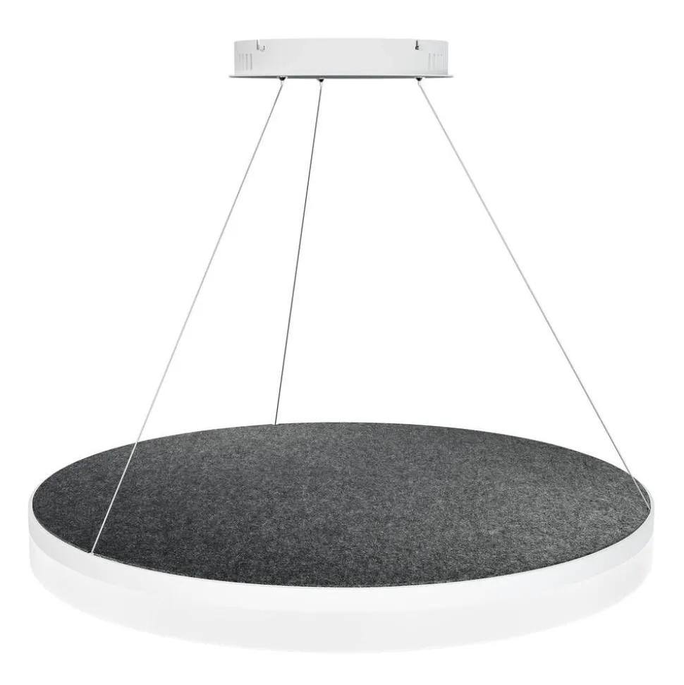Design by Grönlund Acoustic Circulo 80 kattovalaisin tummanharmaa 4000K