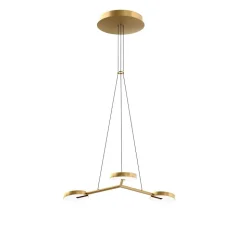 Design by Grönlund Arm 3 kattovalaisin messinki