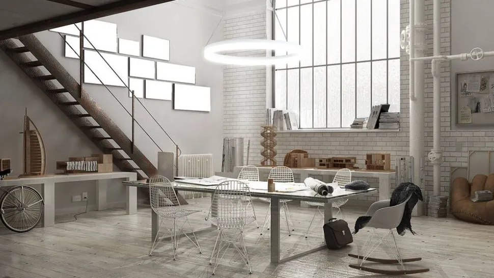 Design by Grönlund Circulo 80 kattovalaisin 3000K valkoinen