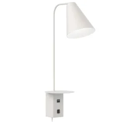 Design by Grönlund Vigo USB seinävalaisin valkoinen