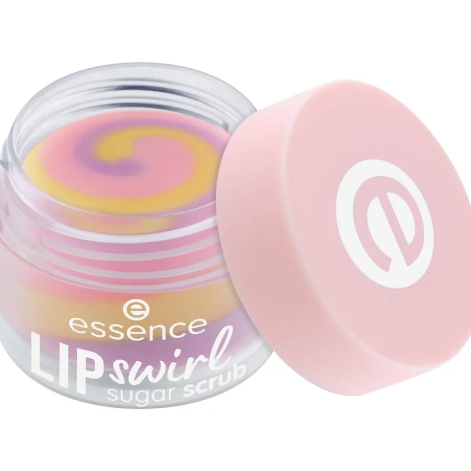 Essence huulinaamio Lip Swirl Sugar scrub 01