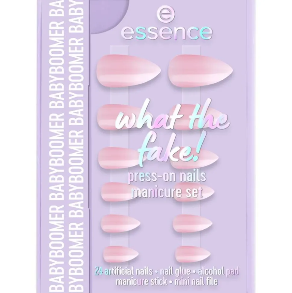 Essence tekokynnet What The Fake! Press-On nails manicure set