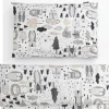 Familon Kaverit Organic lasten pl+tl setti valk/kaakao 120x160/40x60