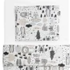 Familon Kaverit Organic vauvan pl+tl setti 85x125/35x45 kaakao