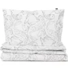 Familon Norppa Organic lasten pl+tl setti  mustavalk 120x160/40x60