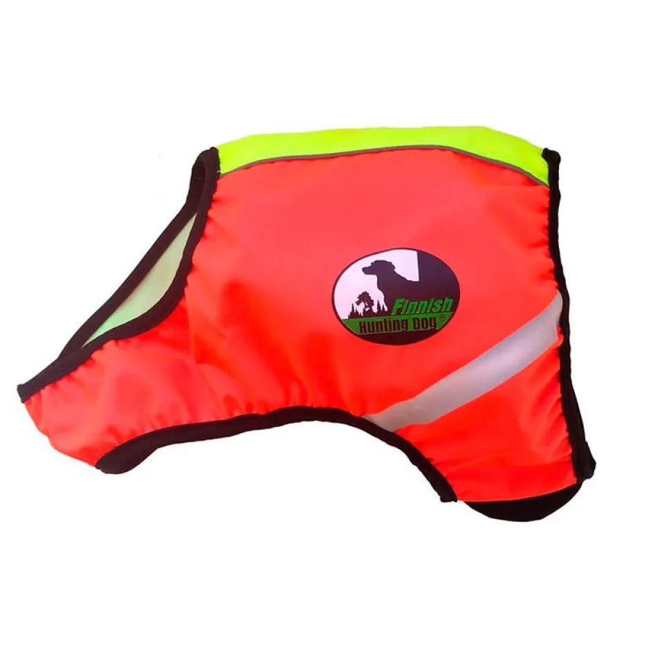 Finnero Ukko Signal Vest Metsästysliivi punainen/keltainen XS