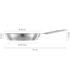 Fiskars All Steel paistinpannu 28 cm