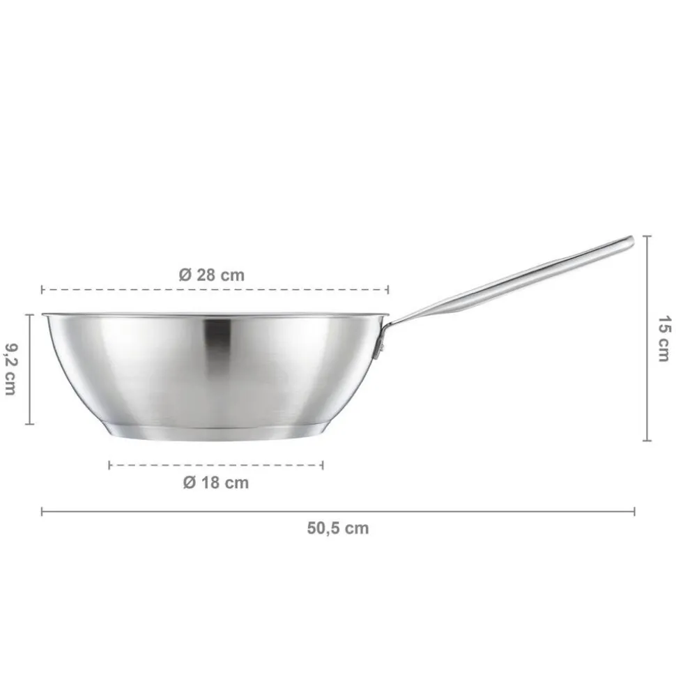 Fiskars All Steel Wok 28 cm