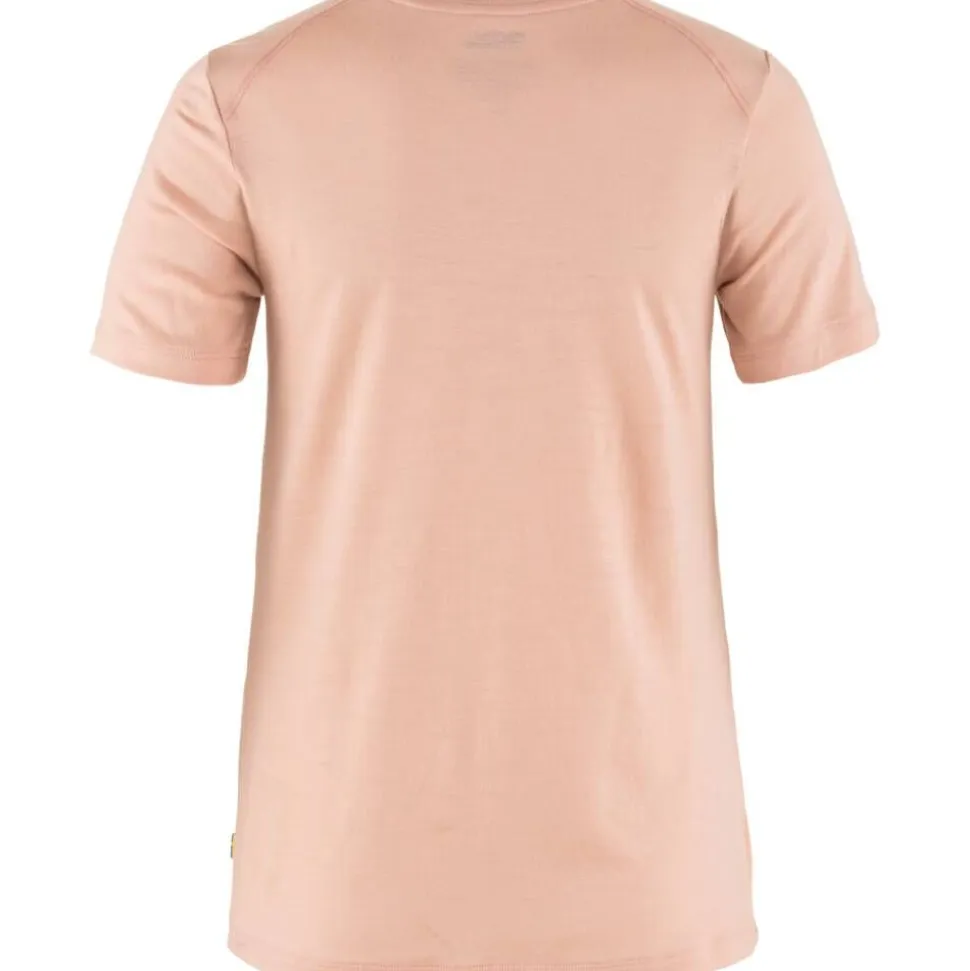 Fjällräven t-paita Abisko Wool Fox SS W