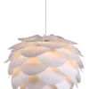 Heat Leaf riippuvalaisin 47 cm valkoinen