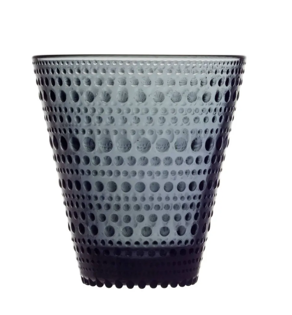 Iittala Kastehelmi juomalasi 30 cl 2 kpl tummanharmaa