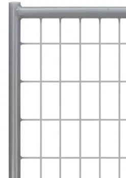 Jämpti MEDI ovielementti vaaleanharmaa, lev. 200 cm, kork. 185 cm