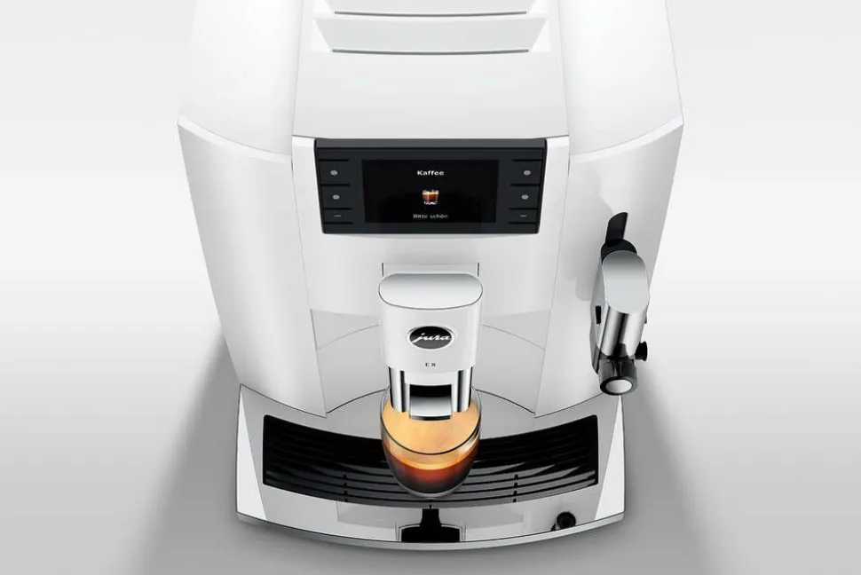 Jura kahviautomaatti E8 Piano White (EC)