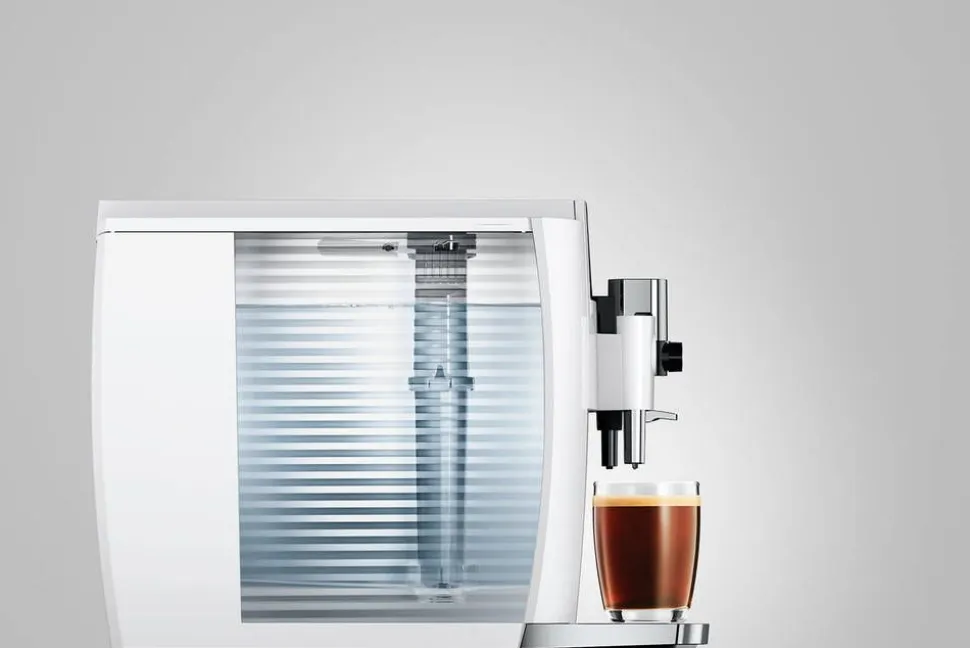 Jura kahviautomaatti E8 Piano White (EC)