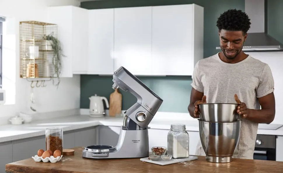 Kenwood Titanium Chef Baker XL yleiskone KVL85.004SI hopea
