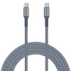 Livia latausjohto USB C-C, 60 W, 2 m harmaa