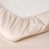 4Living muotoonommeltu lakana 90x200 + 25 cm beige