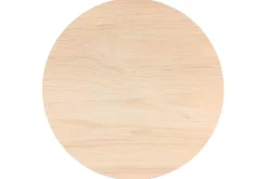 4Living tabletti Woody Ø 38 cm vaaleanruskea