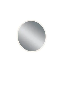 Mirrors and More peili Aura LED-valolla Ø60 cm peililasi IP4