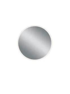 Mirrors and More peili Aura LED-valolla Ø60 cm peililasi IP4